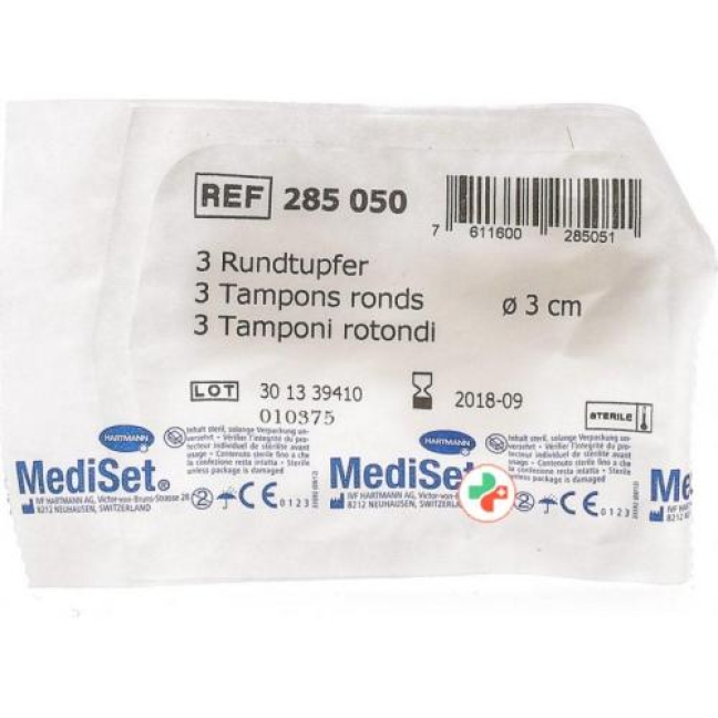 Mediset Rundtupfer 3см 30x 3 штуки