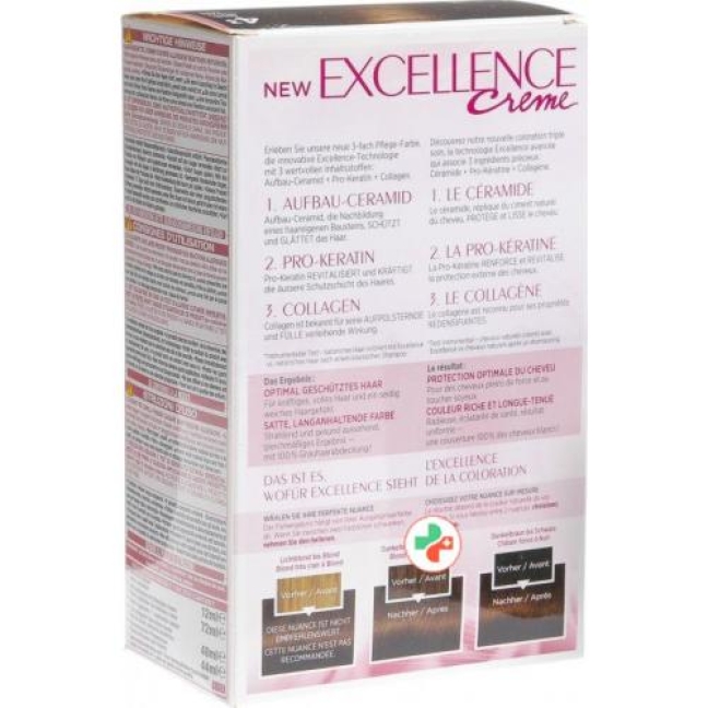 Excellence Color крем 4.3 Goldbraun