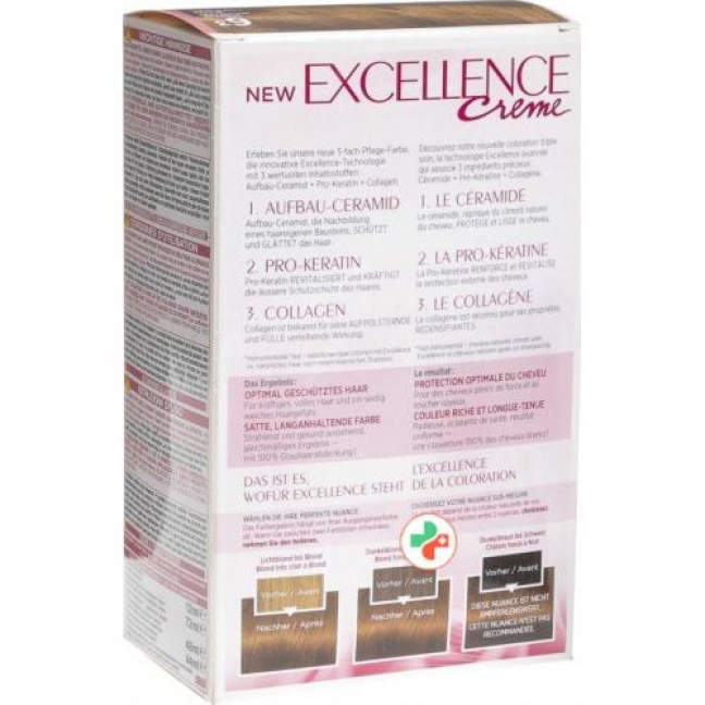 Excellence Color крем 6.30 Gold Dunkelblond