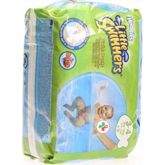 Huggies Little Swimmers Windel Grosse 3-4 12 штук