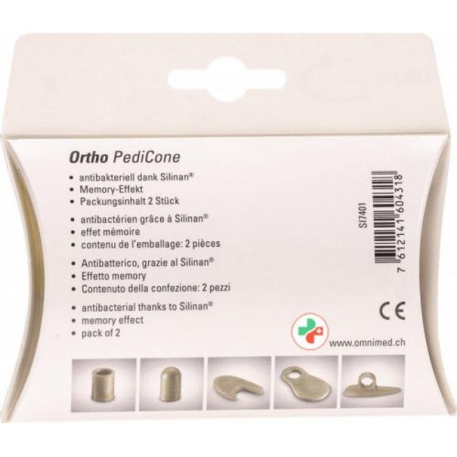 Omnimed Ortho PediCone Zehenspreizer размер S 2 штуки