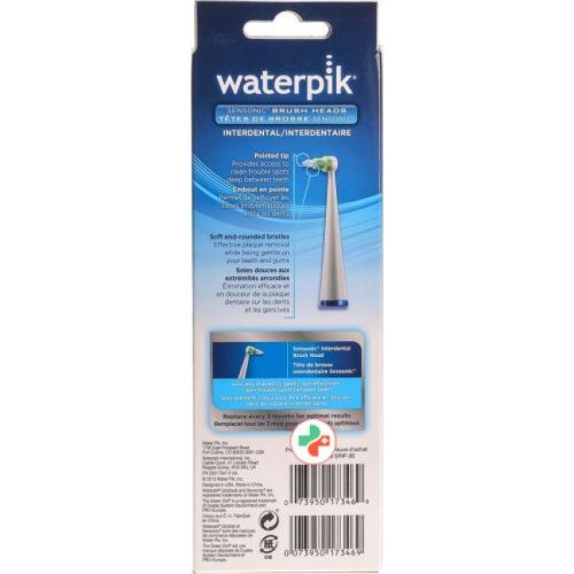 Waterpik Sensonic Brush Heads Interdental