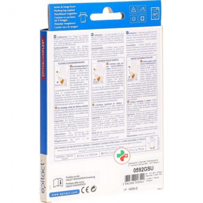 Epitact Flexible Daumenbandage Grosse M 15-16.9см Links