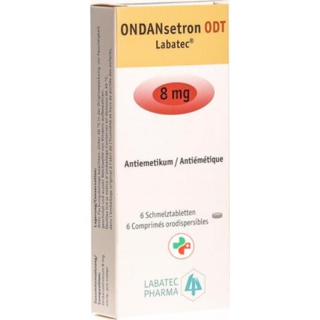 Ondansetron ODT Labatec 8 mg 6 Schmelztablets