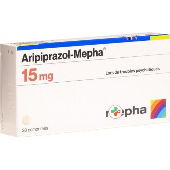 Aripiprazol Mepha 15 mg 28 tablets