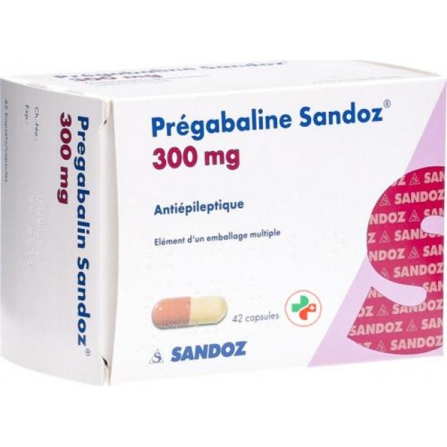 Прегабалин Сандоз 300 мг 168 капсул