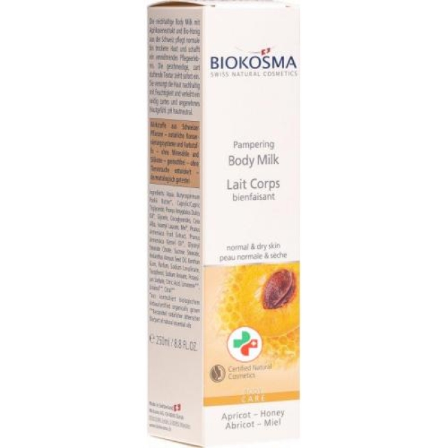 Biokosma Body Milk Aprikose-Honig 250мл