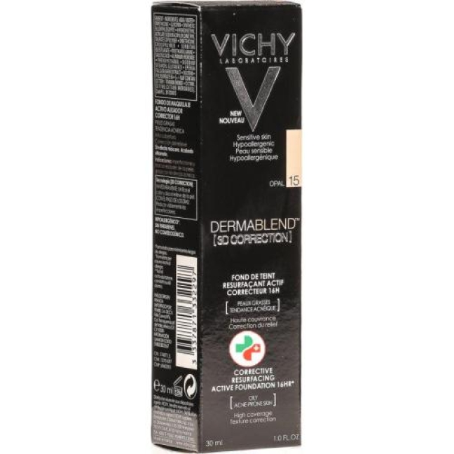 Vichy Dermablend 3D Correction 15 Opal 30мл