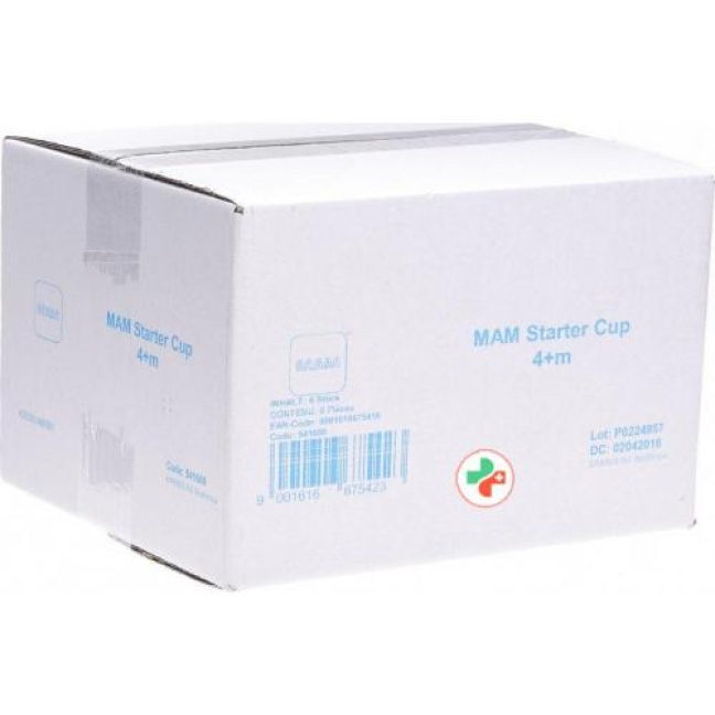 Mam Starter Cup 4+m 6 штук