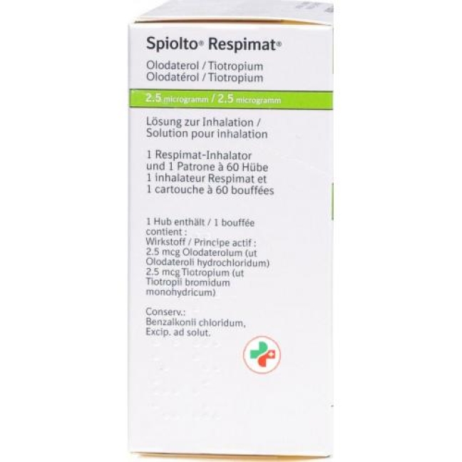 Spiolto Respimat 2.5 mcg/Hub