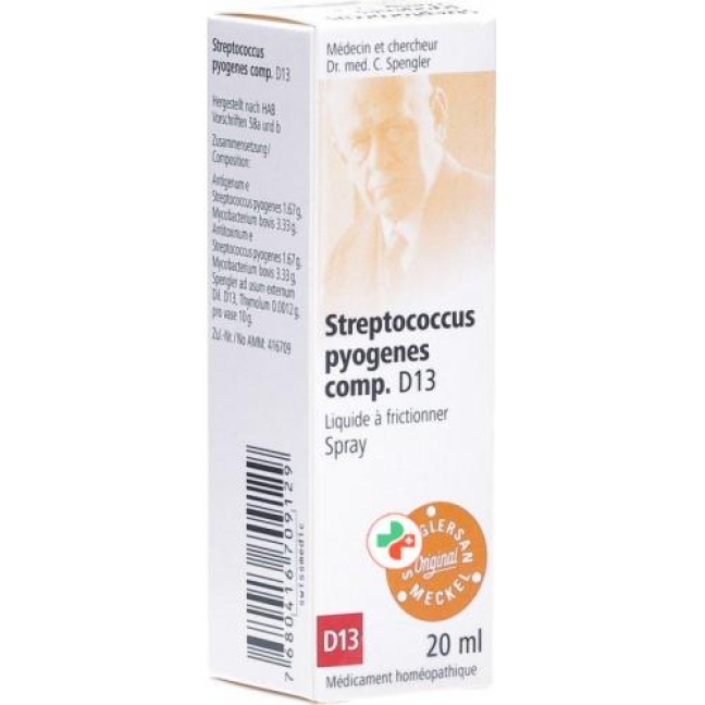 Spenglersan Streptococc Pyog Comp D 13 спрей 20мл