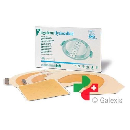 3M Tegaderm Hydrocolloid 10x10см Quadratisch 5 штук