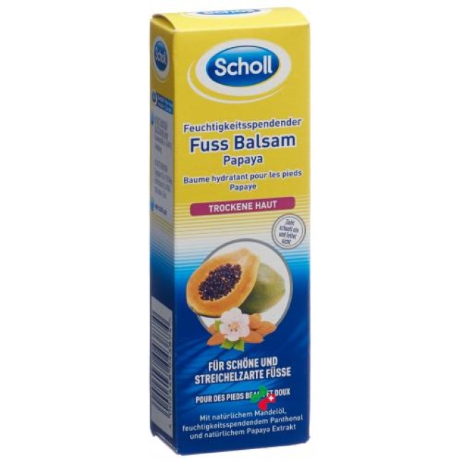 Scholl Fuss бальзам Papaya 75мл