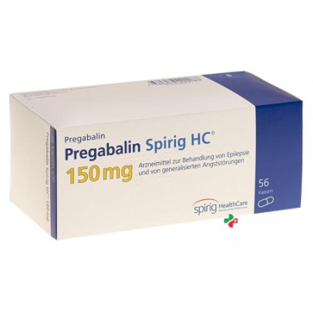 Прегабалин Спириг HC 150 мг 56 капсул