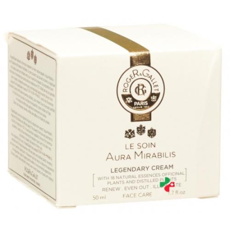 Roger Gallet Aura Mirabilis legendare крем для лица 50мл