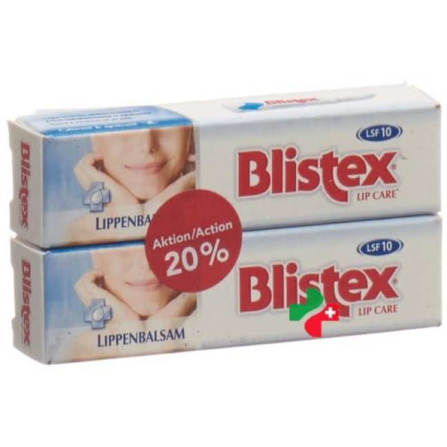 Blistex бальзам для губ Duo 2x 4.25г