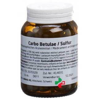 WEL CARBO BETULAE/SULFUR