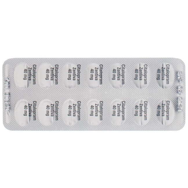 CITALOPRAM Zentiva Filmtabl 40 mg