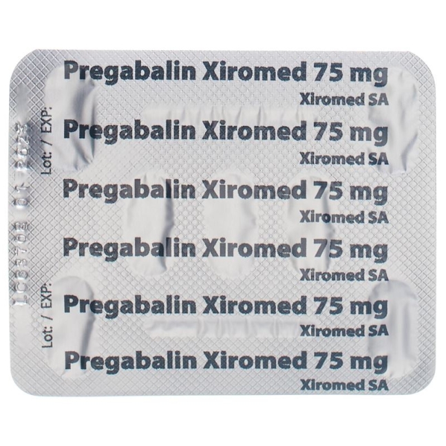 PREGABALIN Xiromed Kaps 75 mg