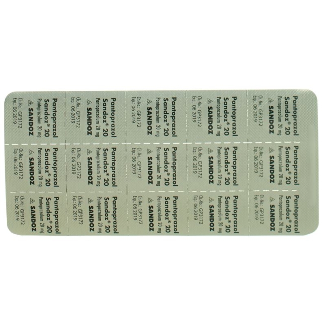 PANTOPRAZOL Sandoz Filmtabl 20 mg