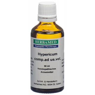 HERBAMED Hypericum comp Tropfen ad us vet