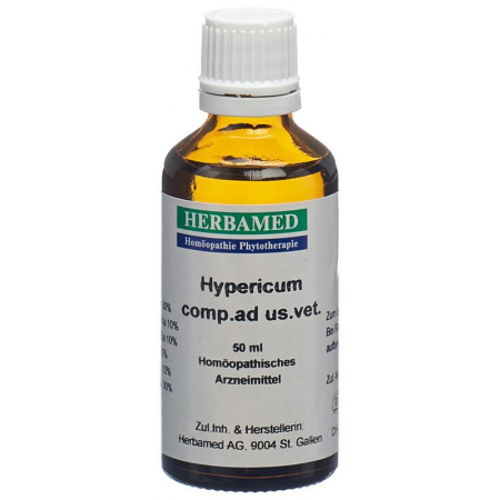 HERBAMED Hypericum comp Tropfen ad us vet