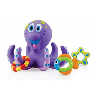 NUBY Плавающий осьминог с игровыми фигурками