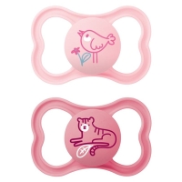 MAM Air Nuggi 6-16m pink/pink MAM Air Nuggi 6-16m pink/pink
