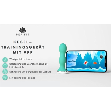 PERIFIT Beckenbodentrainer mit App grün