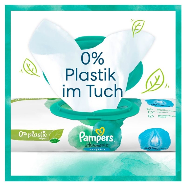 PAMPERS Feuchte Tücher Aqua Travelpack