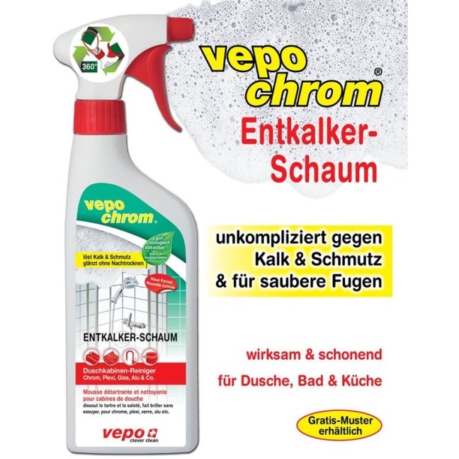 VEPOCHROM Entkalker-Schaum Vapo 360° (neu)