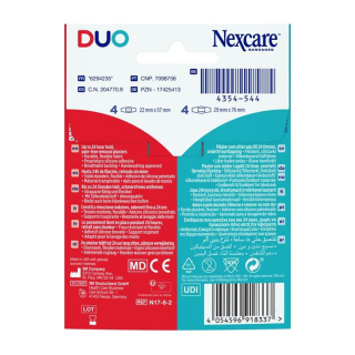 Пластырь 3M Nexcare Duo в ассортименте 20 шт.