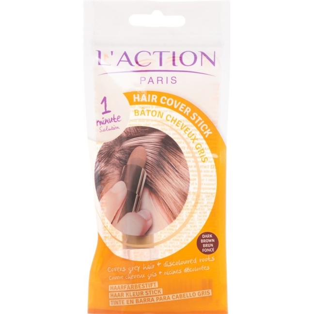 L'ACTION COSMETIQUE Haarfärbestift braun