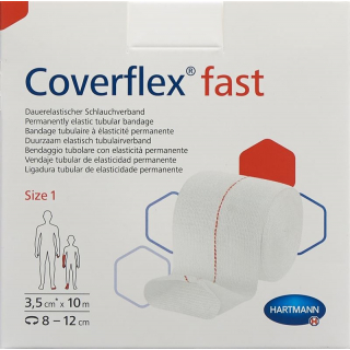 COVERFLEX fast Gr1 10mx3.5cm rot