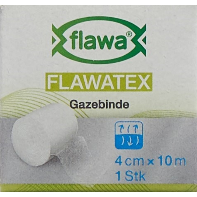 Flawa Flawatex марлевый бинт 10мX4см