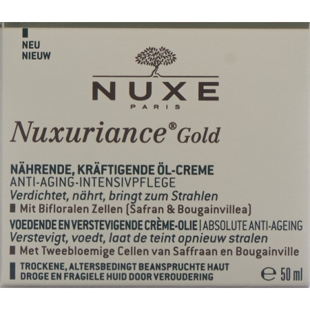 NUXE NUXURIANCE Gold Cr Huile Nutri Fortif