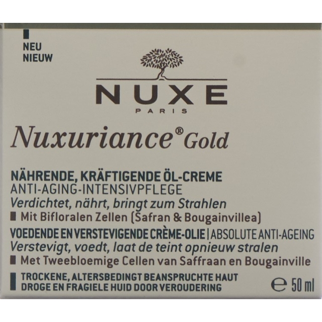 NUXE NUXURIANCE Gold Cr Huile Nutri Fortif