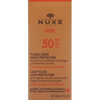 NUXE SUN SPF50 Léger Visage Haute Prot