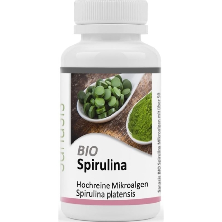 SANASIS Spirulina BIO Tabl 400 mg