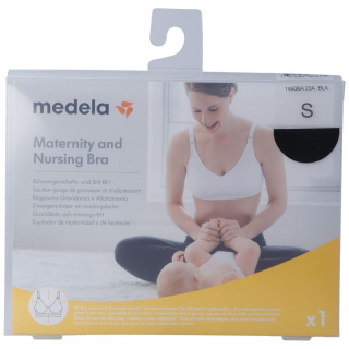 MEDELA Schwangerschafts- und Still BH S schwarz