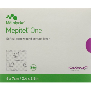 MEPITEL One Wundverband 6x7cm (skin tears)