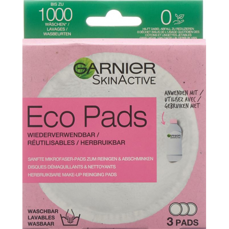 GARNIER SkinActive Micellar Eco Pads wiederv