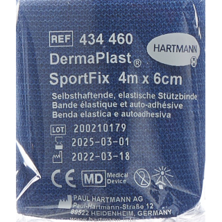 DermaPlast SportFix 6смx4м синий