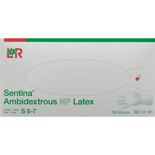 SENTINA Handschuhe S Latex