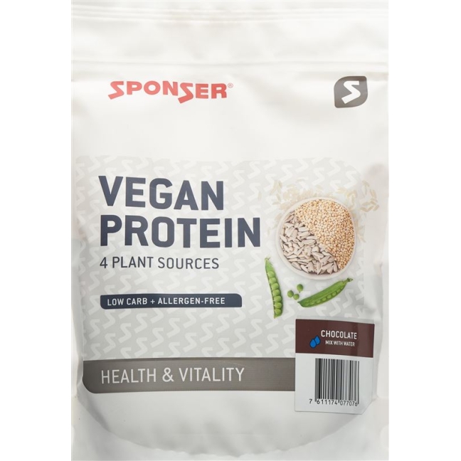 SPONSER Vegan Protein Chocolate