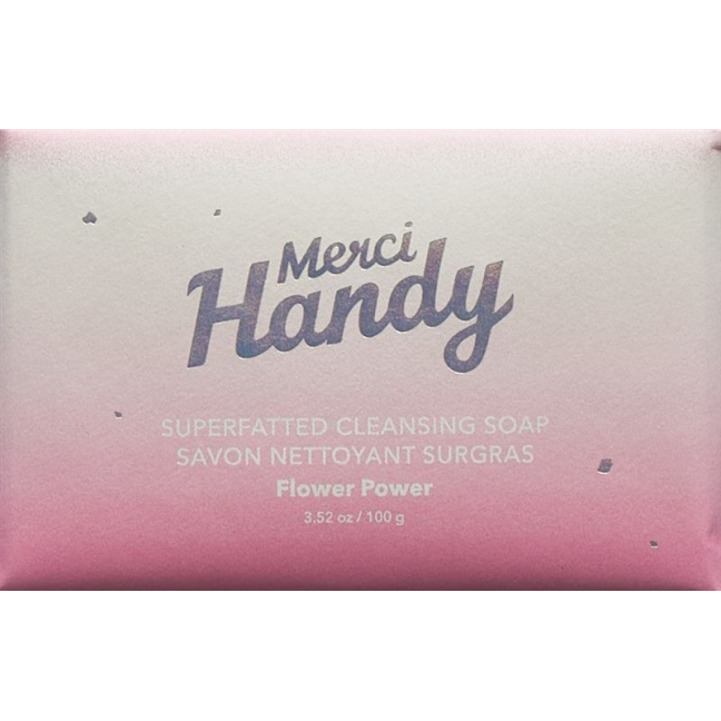 MERCI HANDY Bar Soap Flower Power