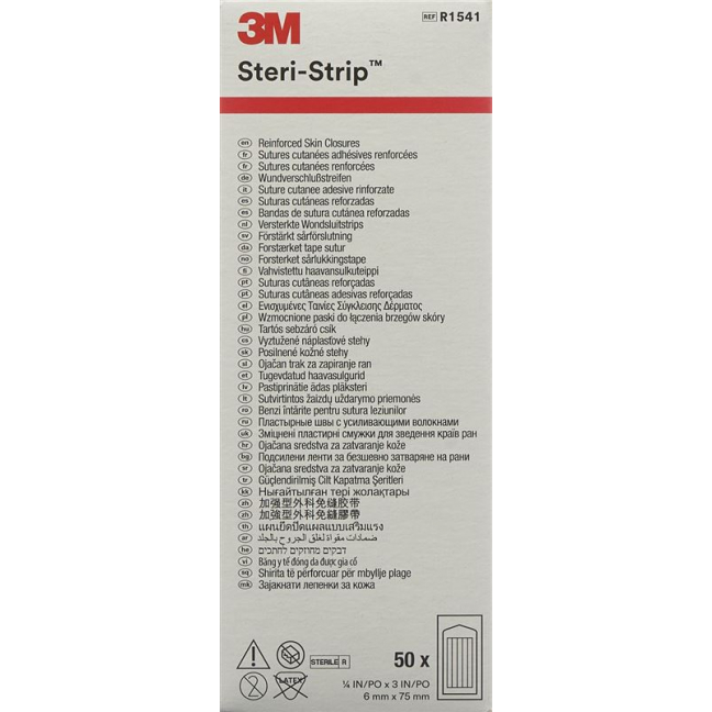 3M STERI STRIP 6x75mm weiss verstär neu