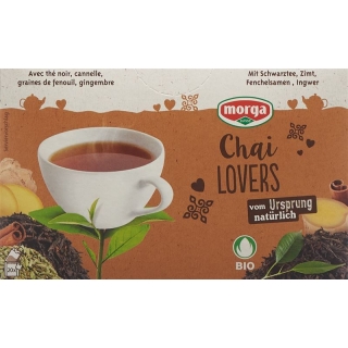 MORGA Chai Lovers Tee m/H Bio Knospe