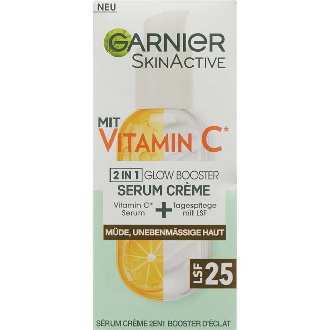 GARNIER Serum Creme 2in1 Booster Glow Vit C