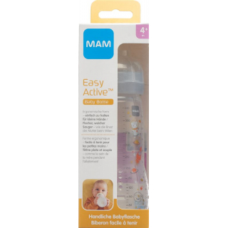 Детская бутылочка MAM Easy Active 330 мл, унисекс от 4 месяцев